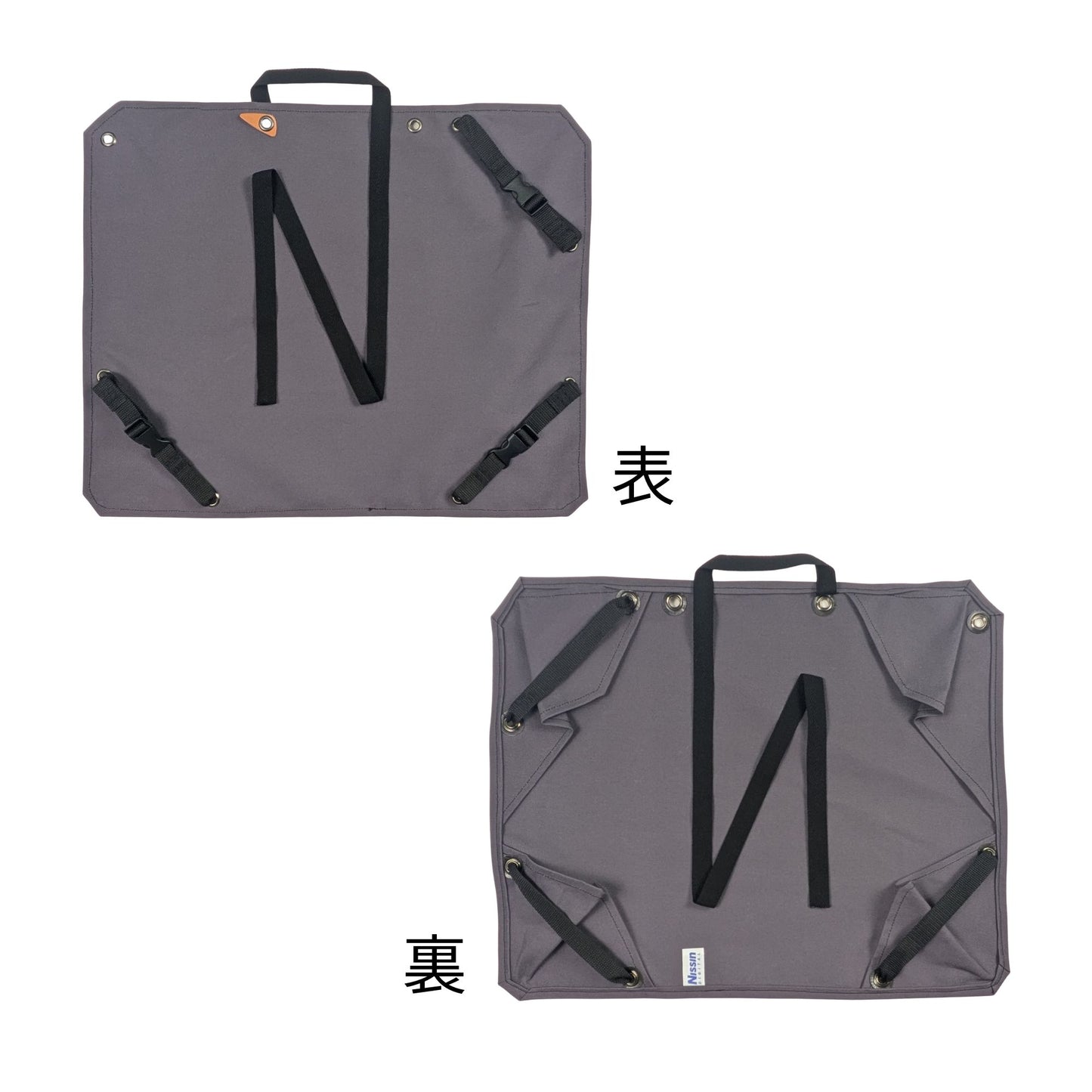 帆布ロールバッグ（ライトスタンド収納ケース, 綿100%帆布製, ロールアップ式, ウェイトバッグ兼用）