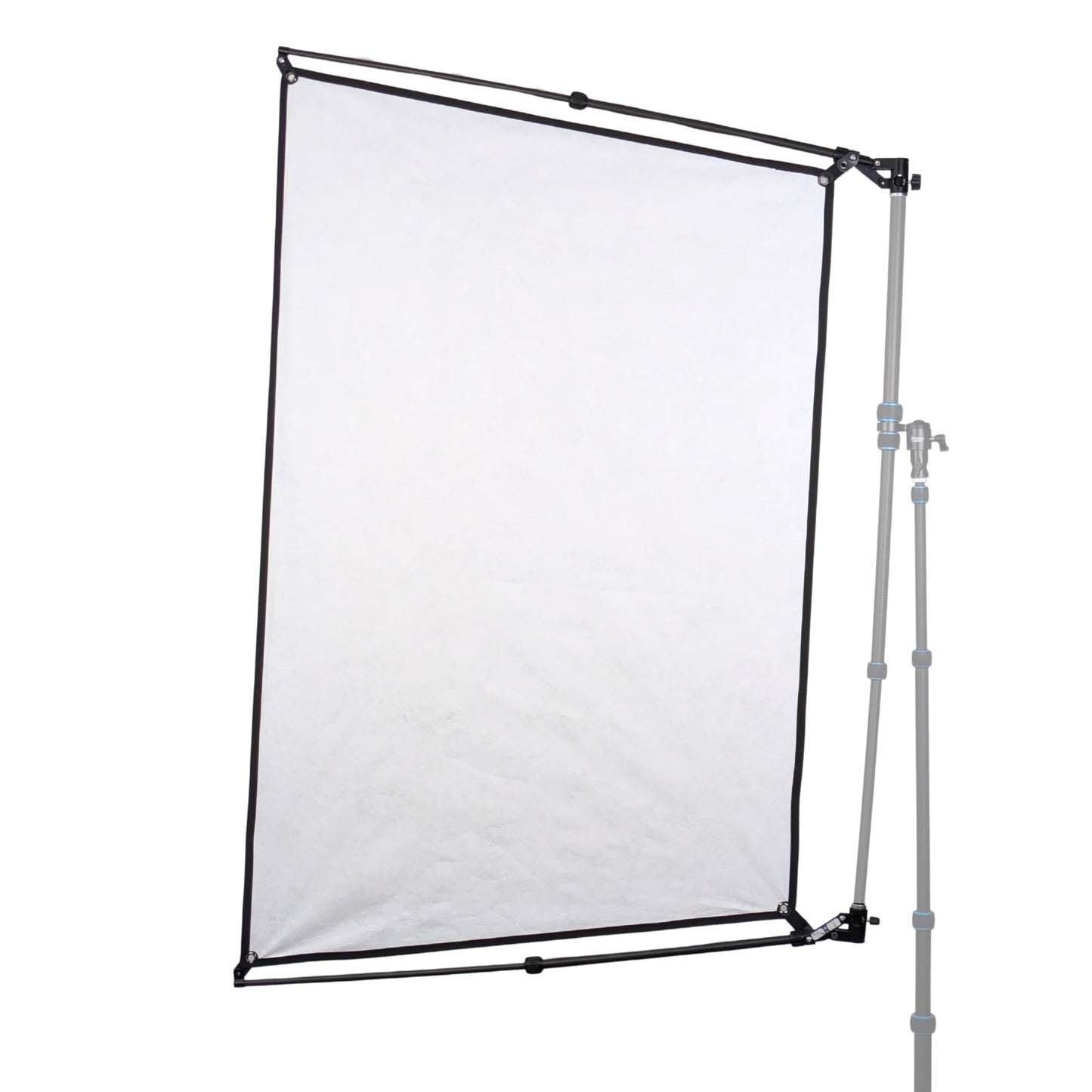 ニッシンデジタル 棒レフ（ホワイト） 棒状にたためてコンパクト カーボンのしなりを活かして3本のポールで支える新構造の軽量レフ板 ※別売のレフホルダー（RH-100C-R）が必要