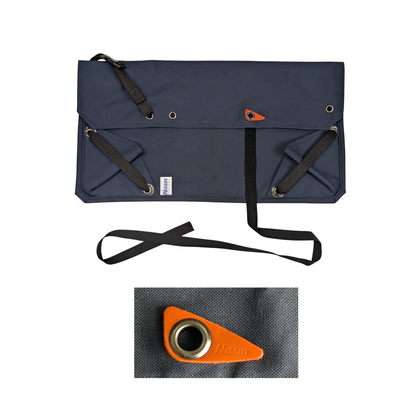 帆布ロールバッグ（ライトスタンド収納ケース, 綿100%帆布製, ロールアップ式, ウェイトバッグ兼用）