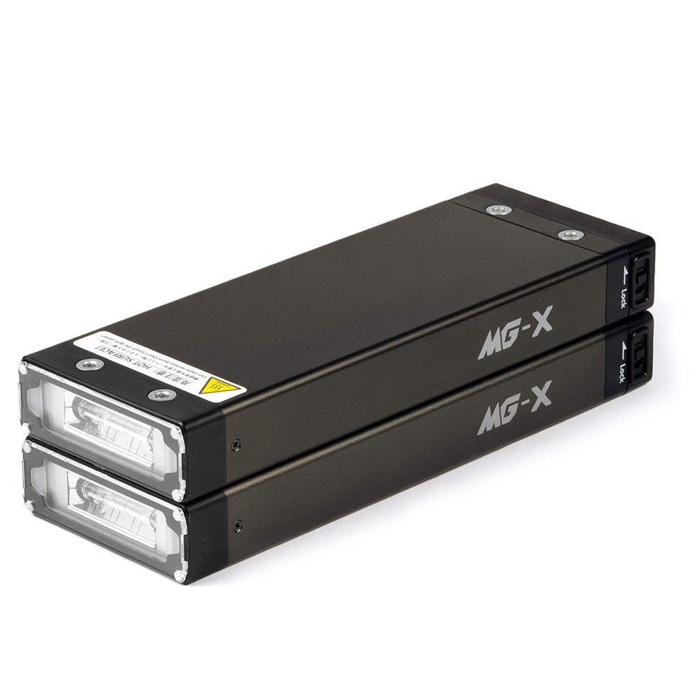 Monoblock Strobe MG-X (2 units) [Lithium-ion battery &amp; charger set]