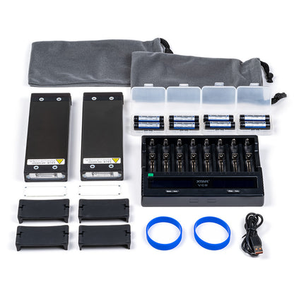 Monoblock Strobe MG-X (2 units) [Lithium-ion battery &amp; charger set]